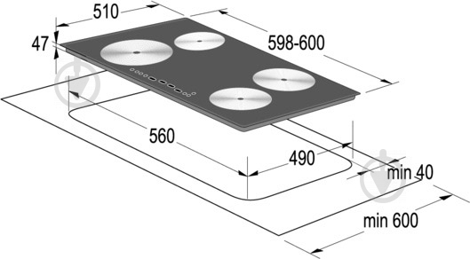 Варочная поверхность индукционная Gorenje IT 641 ORA - фото 2