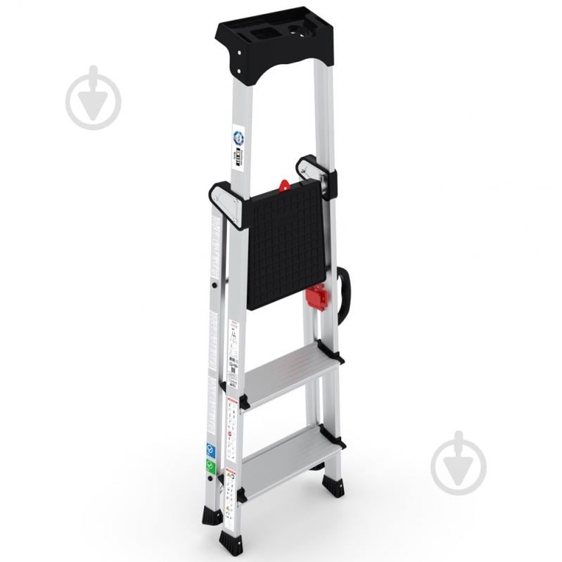 Лестница-стремянка Virastar HAZAR 2+1 (HA102) с органайзером - фото 2 Лестница-стремянка Virastar HAZAR 2+1 (HA102) с органайзером - фото 2