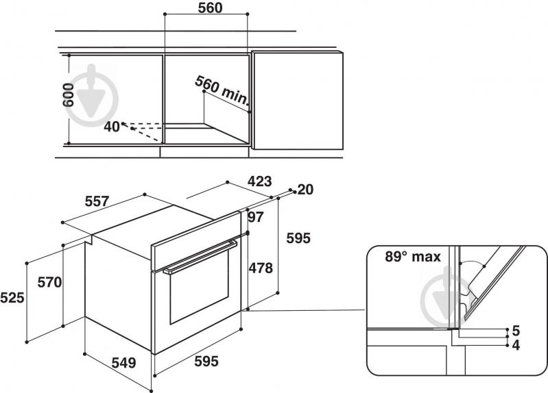 Духовой шкаф Whirlpool OAS KN8V1 IX - фото 7