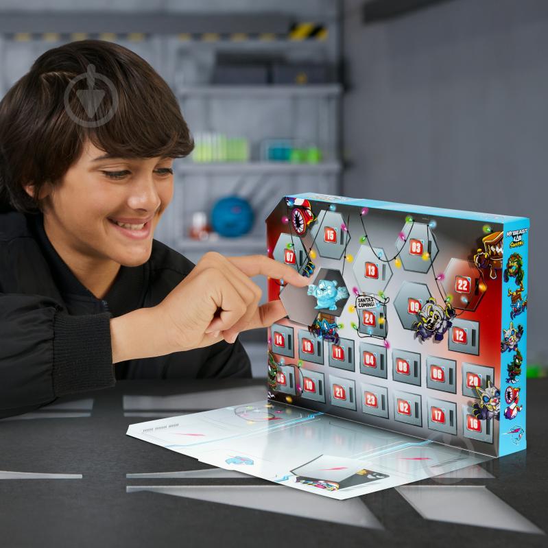 Ігровий набір MrBeast Lab Адвент-календар Гіперзлиття 124279 - фото 2 Ігровий набір MrBeast Lab Адвент-календар Гіперзлиття 124279 - фото 2