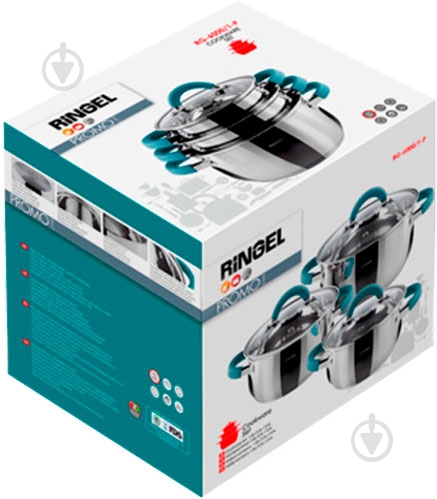 Набор кастрюль Ringel Promo 6 предметов RG-6000/1-P - фото 16