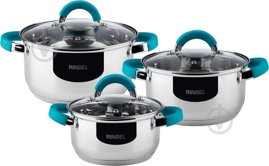 Набор кастрюль Ringel Promo 6 предметов RG-6000/1-P - фото 1