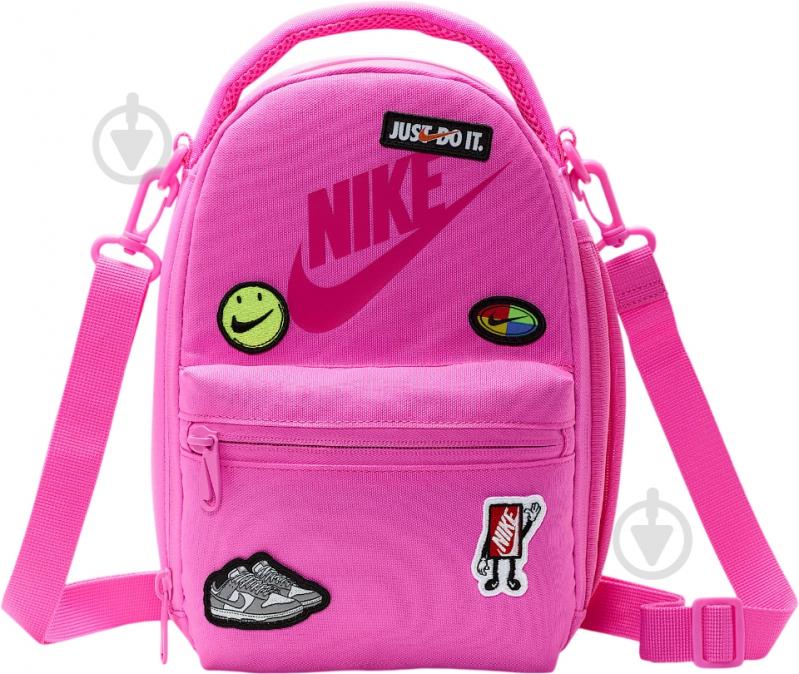 Рюкзак Nike Patch Lunch Tote рожевий (9A3089-AFN) - фото 1 Рюкзак Nike Patch Lunch Tote рожевий (9A3089-AFN) - фото 1
