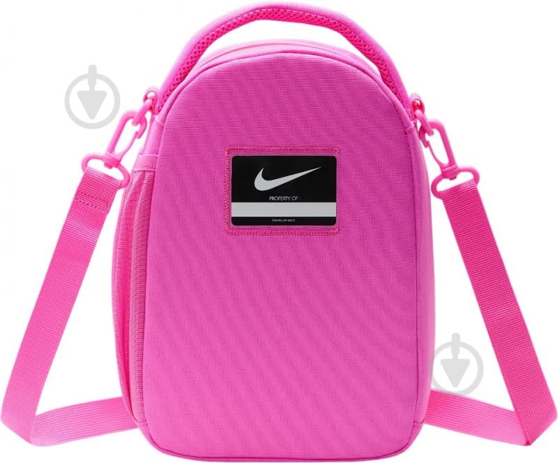 Рюкзак Nike Patch Lunch Tote рожевий (9A3089-AFN) - фото 3