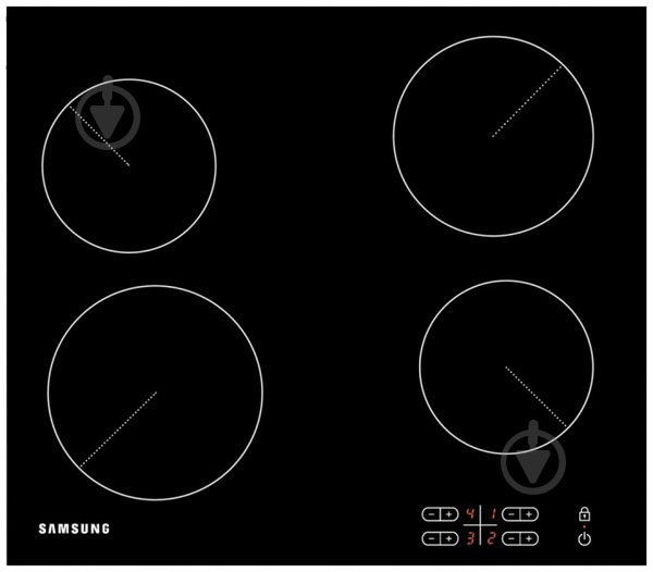 Варочная поверхность электрическая Samsung C61R2AEE/BWT - фото 1