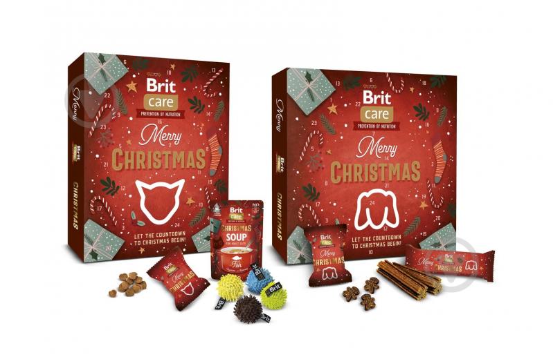 Лакомство для собак Brit Advent Calendar 24 шт. - фото 1