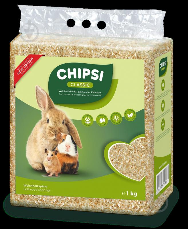 Наполнитель для грызунов Chipsi Классик 15 л 1 кг - фото 3 Наполнитель для грызунов Chipsi Классик 15 л 1 кг - фото 3