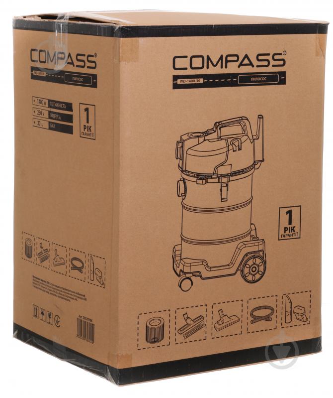 Пилосос Compass WD-1400-30 - фото 8