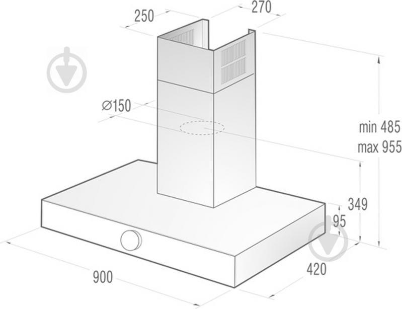 Витяжка Gorenje DT 9 SY2W - фото 4