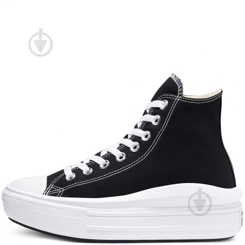 Кеды Converse Chuck Taylor All Star Move 568497C р.36,5 черный - фото 2