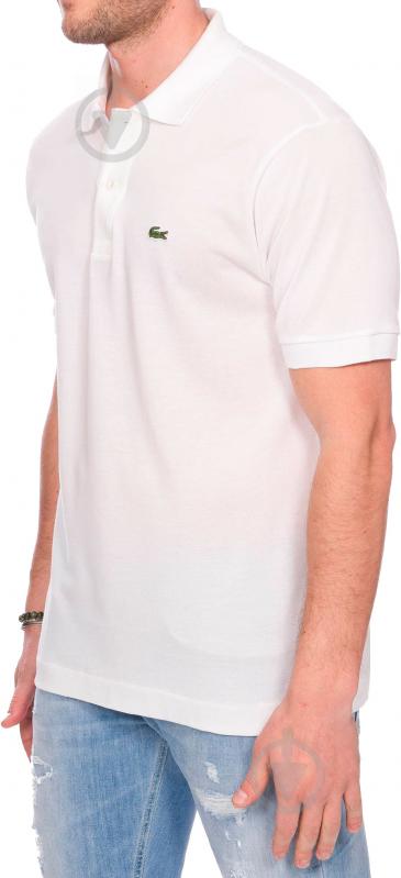 Поло Lacoste чоловіча спортивний стиль р.XXL SS20 L1230001T р.7 білий - фото 2