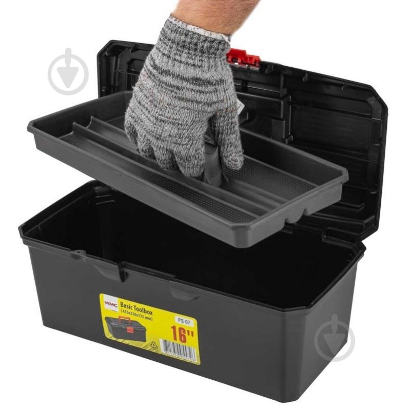 Ящик для инструментов WMC TOOLS 16" WT-PS07 - фото 2