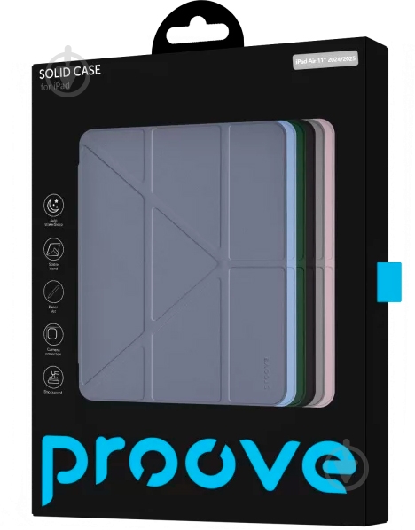 Чехол Proove Solid Case iPad Air 11" 2024 gray (PCSCIDAR1105) - фото 5
