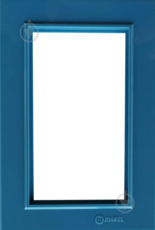 Рамка двухместная Makel Karea синий - фото 1