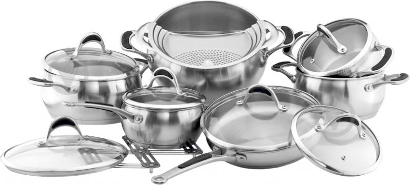 Набор посуды Vinzer Harmony 14 предметов 89037 - фото 1 Набор посуды Vinzer Harmony 14 предметов 89037 - фото 1