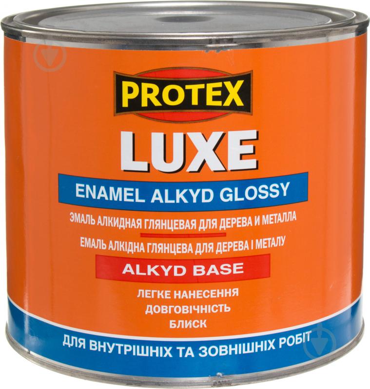 Емаль Protex алкідна Luxe шоколадний глянець 2,1 л 2,7 кг - фото 1