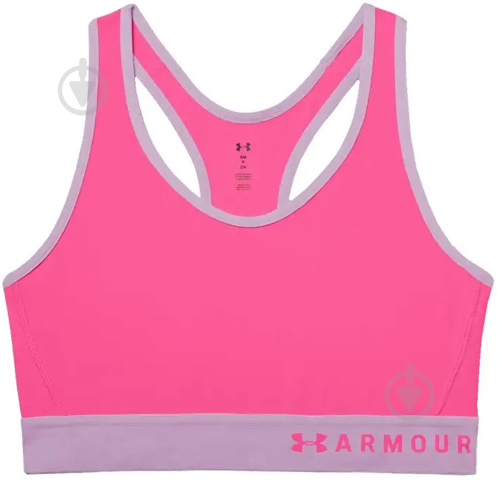 Бра Under Armour Mid Keyhole Bra 1307196-641 р.XS рожевий - фото 3