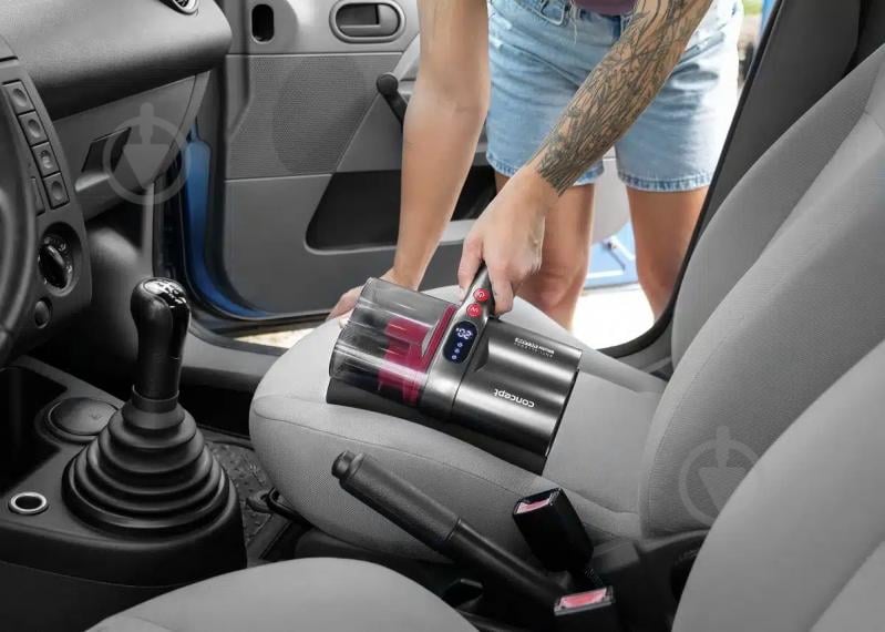 Пылесос Concept 11.1V UV LumiStar VP2000 black - фото 15