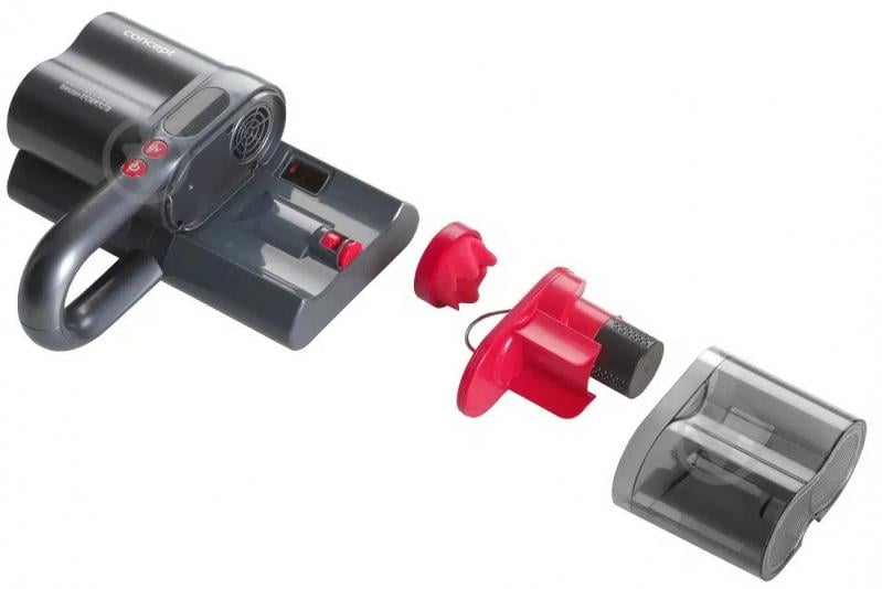 Пылесос Concept 11.1V UV LumiStar VP2000 black - фото 7