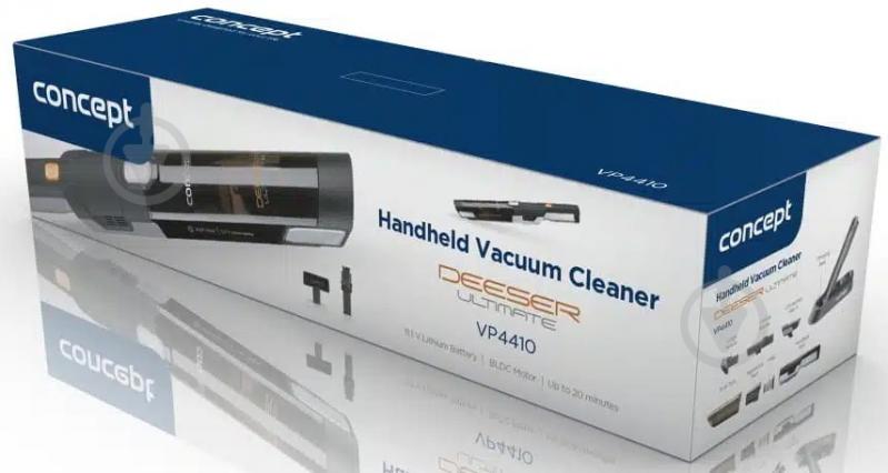 Пилосос Concept 11.1 В Deeser Ultimate VP4410 black - фото 19 Пилосос Concept 11.1 В Deeser Ultimate VP4410 black - фото 19