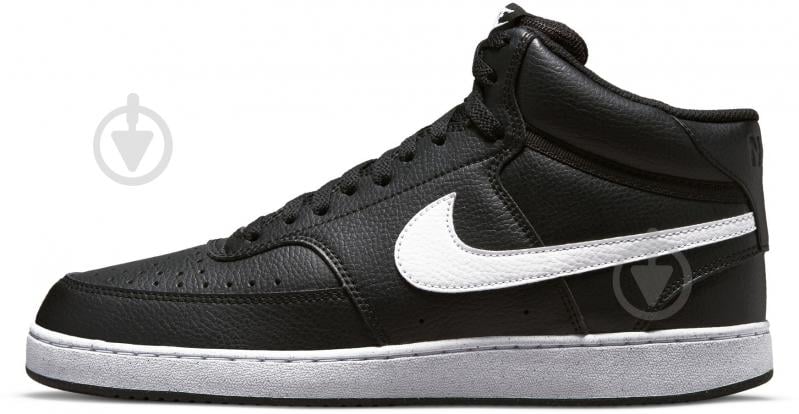 Кроссовки мужские демисезонные Nike COURT VISION MID NEXT NATURE DN3577-001 р.43 черные - фото 3