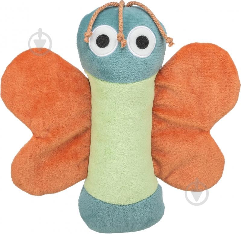 Игрушка Trixie Бабочка с шелестом 22 см серый (361001_ord) - фото 1 Игрушка Trixie Бабочка с шелестом 22 см серый (361001_ord) - фото 1