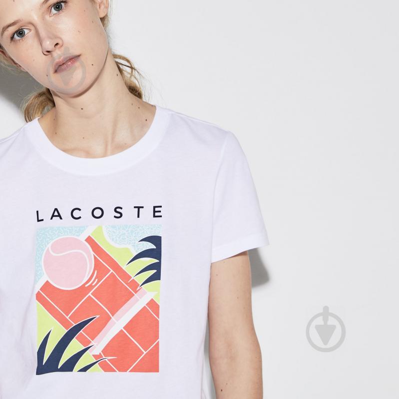 Футболка Lacoste TF3450932 р.XL білий - фото 2