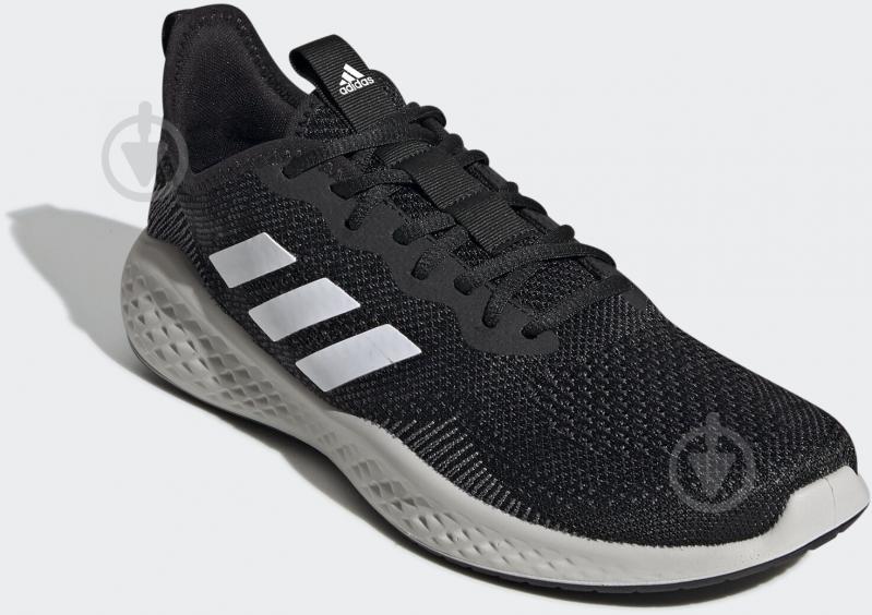 Кроссовки мужские демисезонные Adidas FLUIDFLOW EG3665 р.43 1/3 черные - фото 4