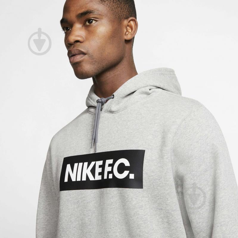 Джемпер Nike M NK FC ESSNTL FLC HOODIE PO CT2011-021 р. 2XL серый - фото 3