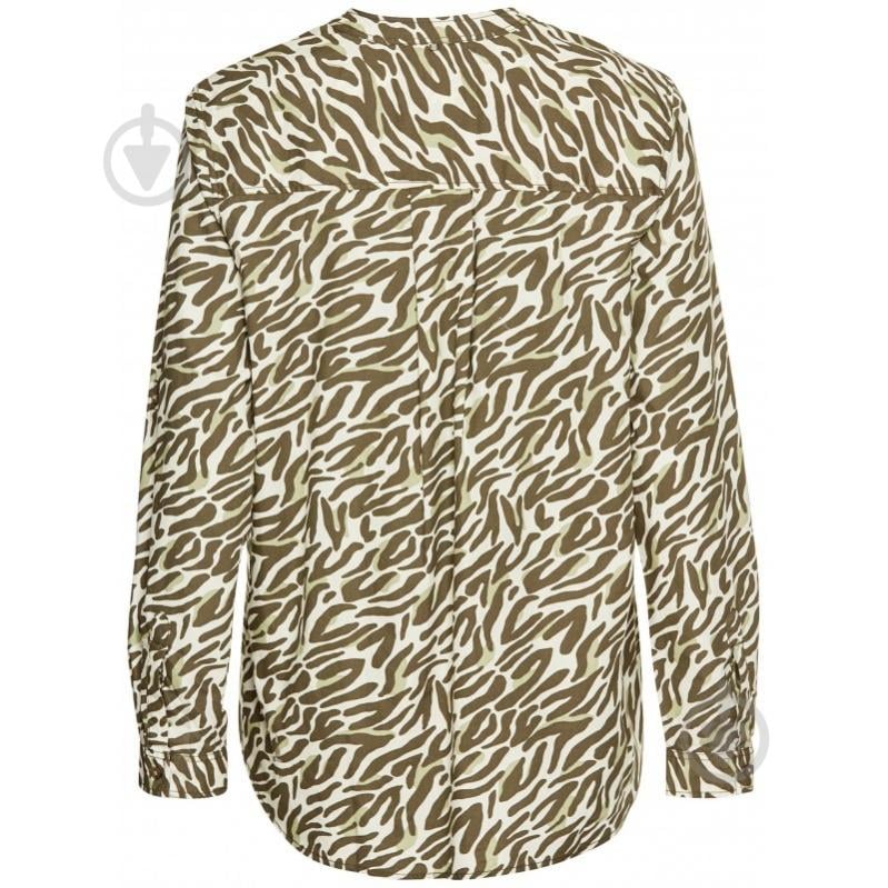 Блуза Camel Active р. XL хакі з білим BLOUSE 309770-5S62-94 - фото 2 Блуза Camel Active р. XL хакі з білим BLOUSE 309770-5S62-94 - фото 2