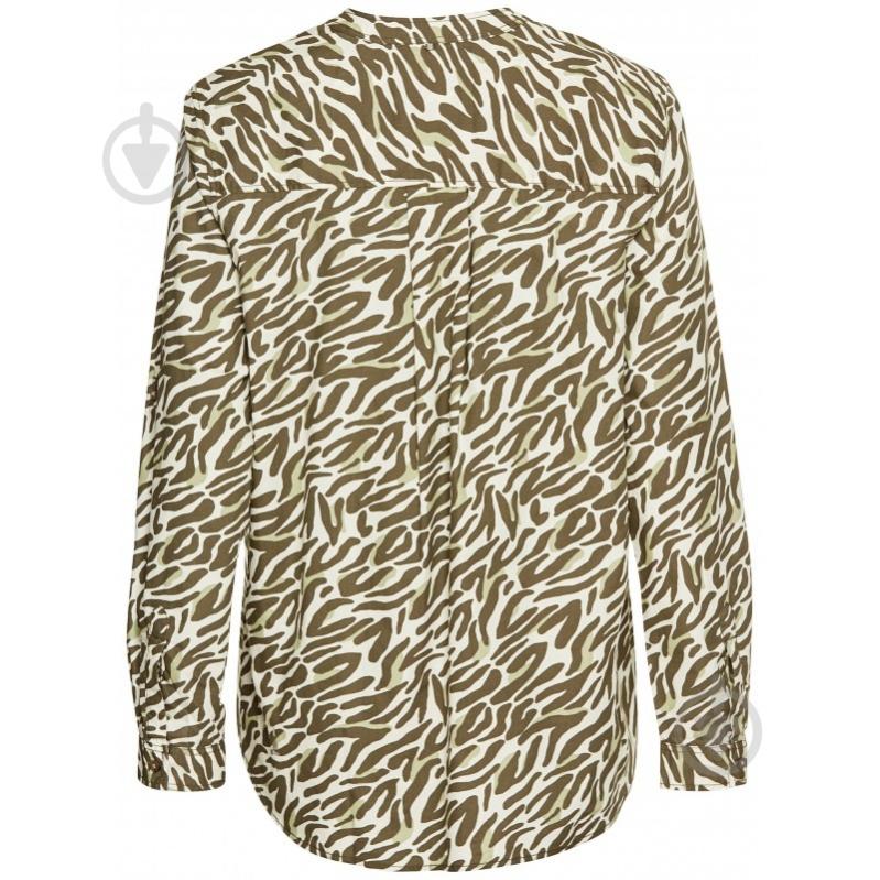 Блуза Camel Active р. M хакі з білим BLOUSE 309770-5S62-94 - фото 2 Блуза Camel Active р. M хакі з білим BLOUSE 309770-5S62-94 - фото 2