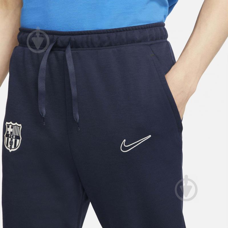 Брюки Nike FCB M NK DF TRAVEL FLC PANT CW0491-451 р. L синий - фото 4