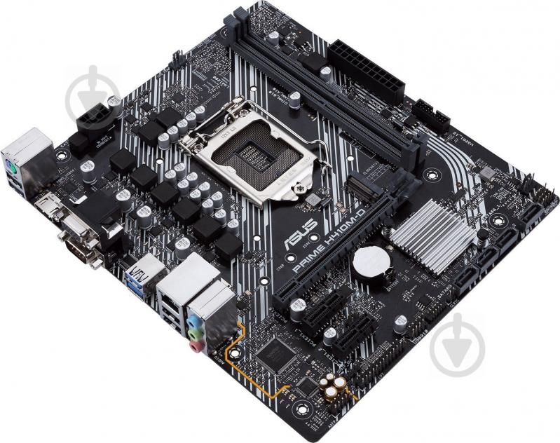 Материнська плата Asus PRIME_H410M-D (Socket 1200, Intel H410, mini ATX) - фото 4