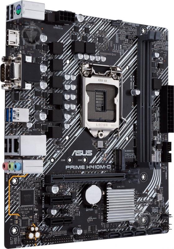 Материнська плата Asus PRIME_H410M-D (Socket 1200, Intel H410, mini ATX) - фото 3