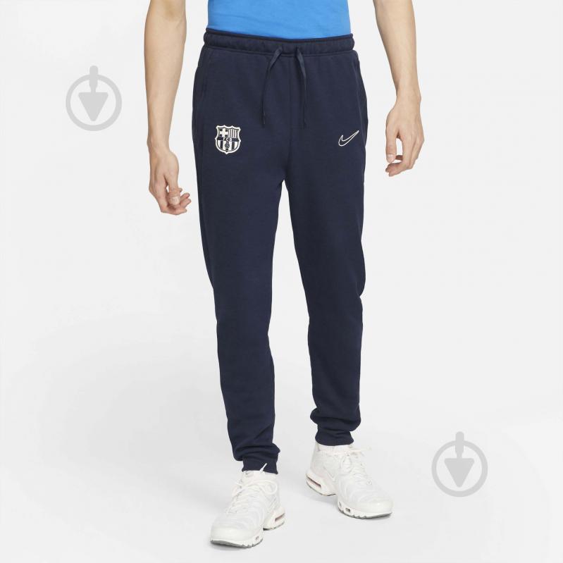 Брюки Nike FCB M NK DF TRAVEL FLC PANT CW0491-451 р. XL синий - фото 1