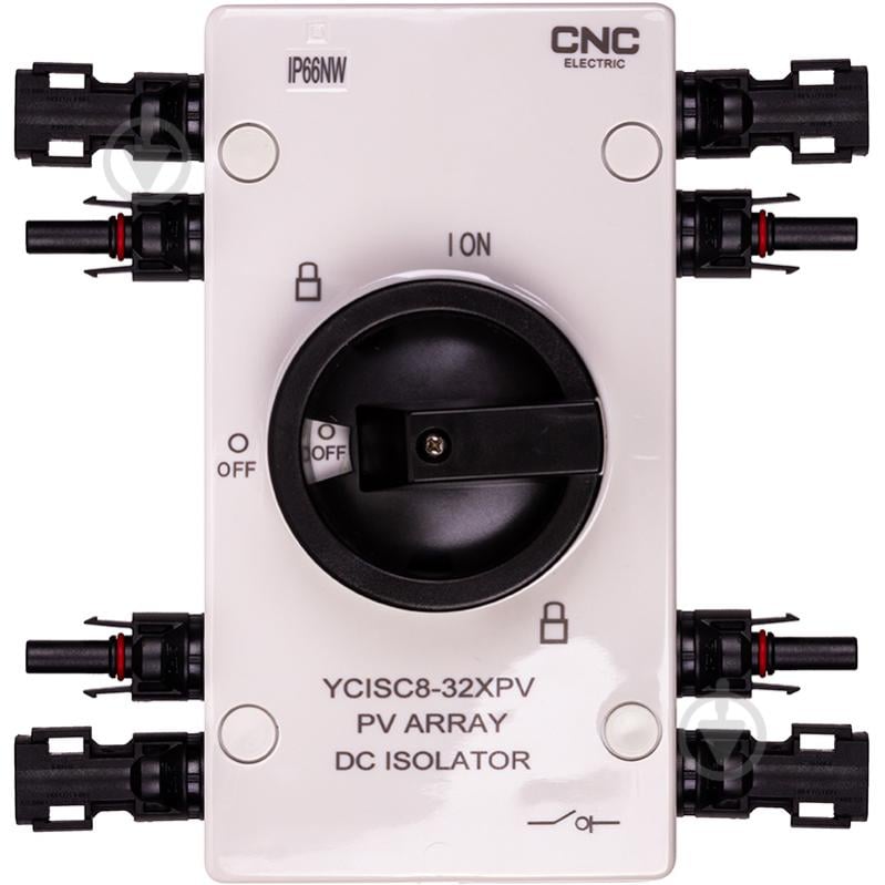 Вимикач постійного струму CNC YCISC8-32XPV E4 MC4 DC1000 NV821839 - фото 1