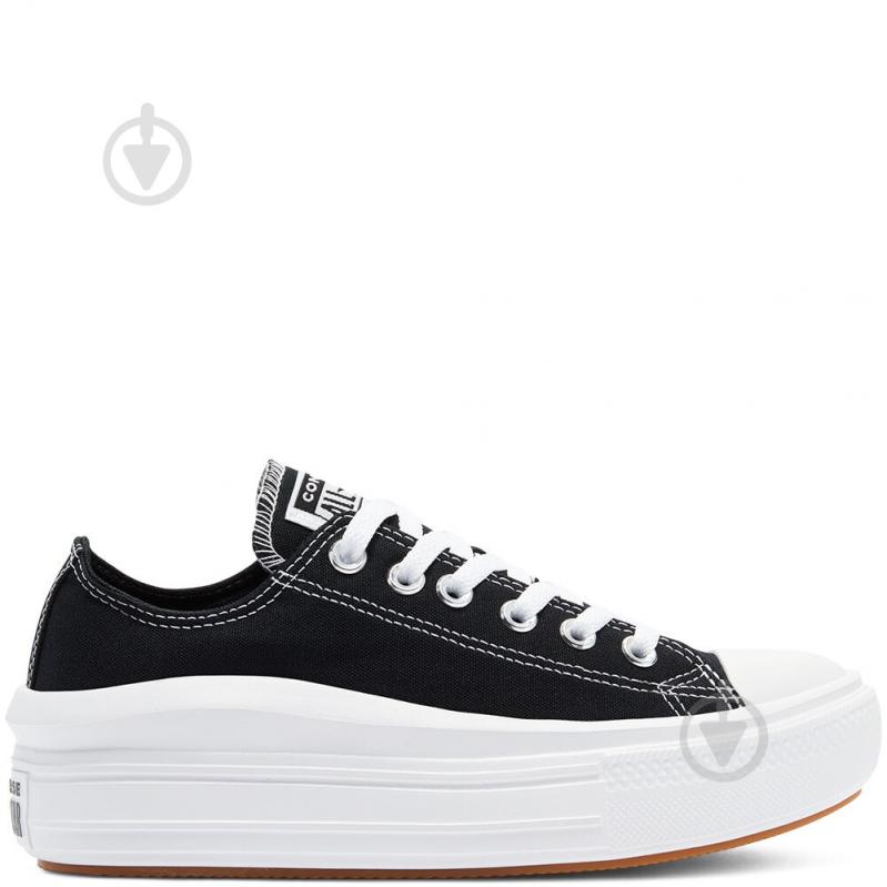 Кеды Converse Chuck Taylor All Star Move 570256C р.39,5 черный - фото 1