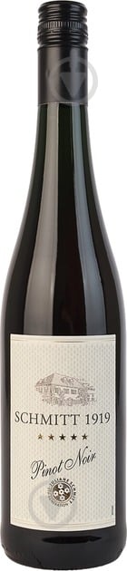 Вино Dr. Schmitt червоне сухе 1919 Pinot Noir 0,75 л - фото 1