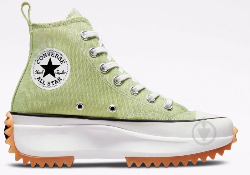 Кеды Converse Run Star Hike A00552C р.37,5 зеленый - фото 1