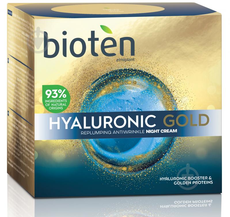 Крем для лица ночной ночной BIOTEN Hyaluronic Gold 50 мл - фото 1