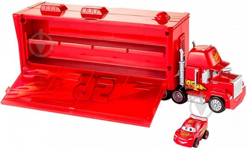 Грузовик Mattel Транспортер мини-гонщиков Cars Mack из м / ф "Тачки" FLG70 - фото 5