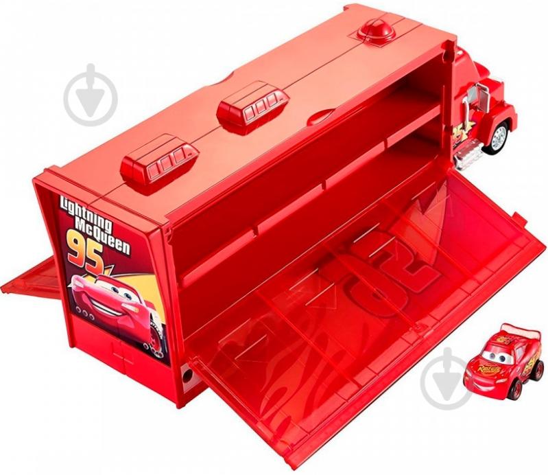 Грузовик Mattel Транспортер мини-гонщиков Cars Mack из м / ф "Тачки" FLG70 - фото 4
