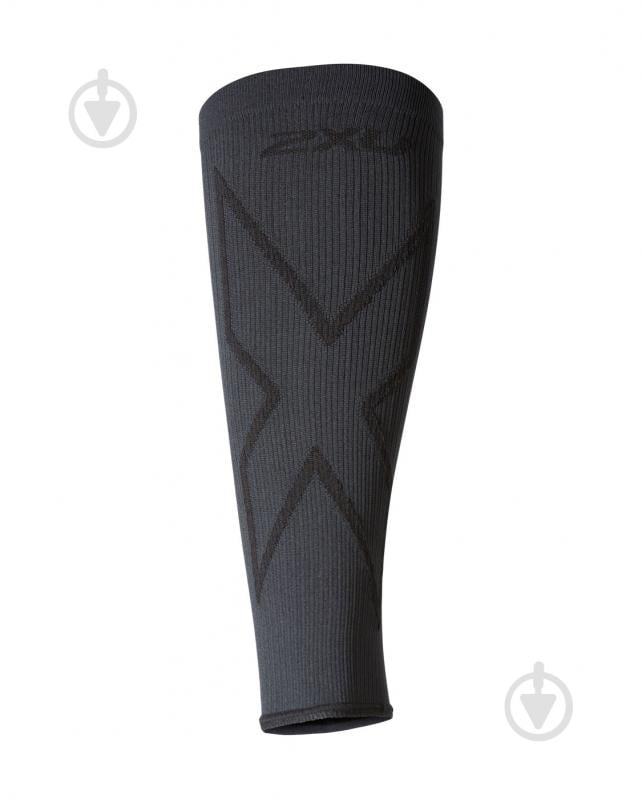 Манжета 2XU X Compression Calf Sleeves UA5458b_TTM/BLK р.XL черный - фото 2