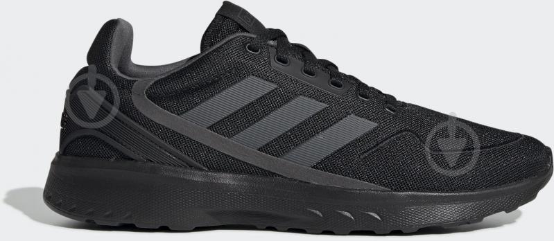 Кроссовки мужские демисезонные Adidas NEBZED EG3702 р.43 1/3 черные - фото 1