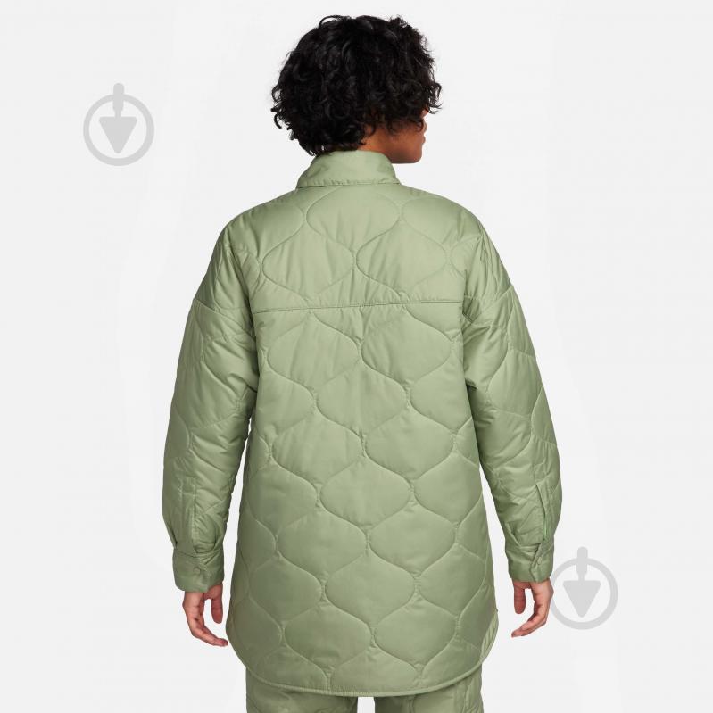 Куртка женская Nike FB8732-386 р.L зеленая - фото 3 Куртка женская Nike FB8732-386 р.L зеленая - фото 3