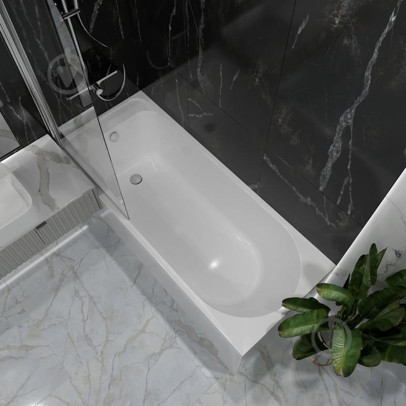 Ванна акриловая Aqua 170х75 см - фото 5