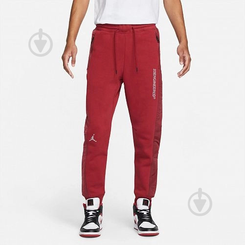 Брюки Nike 23ENG STMT FLC PANT DJ0180-690 р. M красный - фото 1