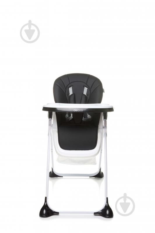 Стільчик для годування 4Baby Decco black 4DC01 - фото 2 Стільчик для годування 4Baby Decco black 4DC01 - фото 2