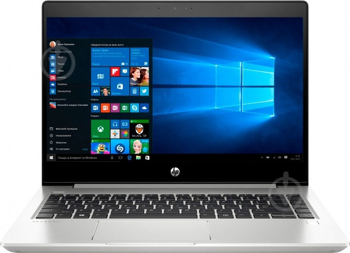 Ноутбук HP Probook 445R G6 14" (7DC25EA) pike silver - фото 1