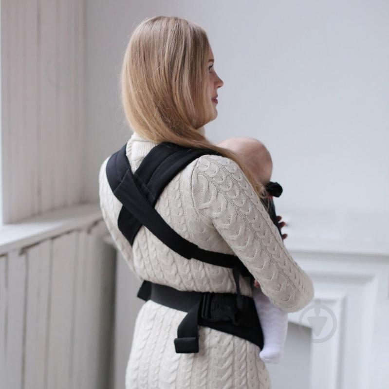 Рюкзак-кенгуру DLIGHT Квіти Love & Carry синий DLIGHT - фото 3 Рюкзак-кенгуру DLIGHT Квіти Love & Carry синий DLIGHT - фото 3